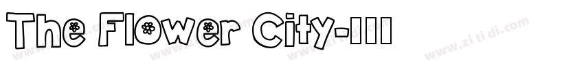 The Flower City字体转换